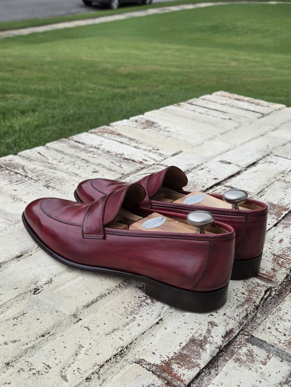 PAUL EVANS Penny Loafers (Mens Size 8.5 /Fits Like a US Size 9.5 - Picture 5 of 10